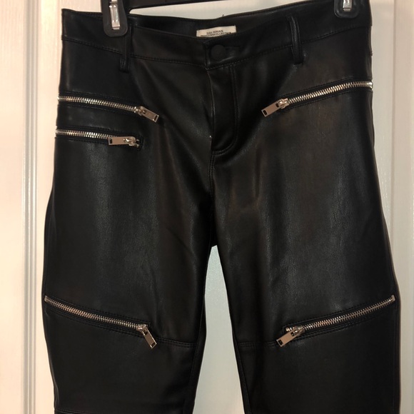 Zara Vegan leather pants - Picture 1 of 5